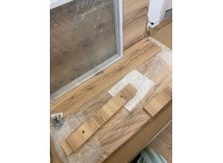 Письменный стол Леон Лофт дуб делано светлый / белый матовый фото покупателя 39