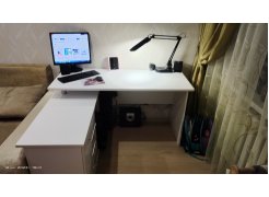 Компьютерный стол КСТ-109Л венге фото покупателя 93