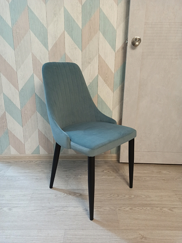 Стул на металлокаркасе Kora gray / black фото покупателя 144