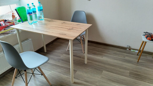 Стул Cindy Eames mod. 001 khaki / natural фото покупателя 429