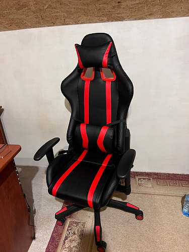 Компьютерное кресло Blok red / black фото покупателя 34