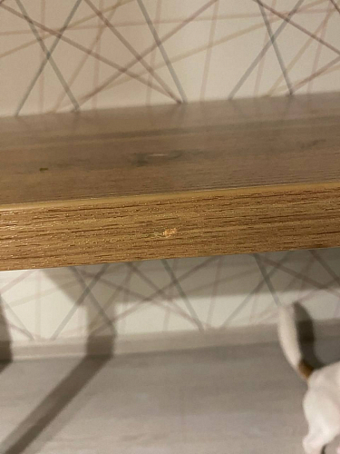 Деревянный стол Лота Лофт 120x75 дуб крафт табачный / черный матовый фото покупателя 160