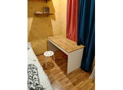 Письменный стол Сантия 120 дуб вотан / белый фото покупателя 6