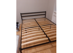 Односпальная кровать Фади 80х200 черная фото покупателя 659