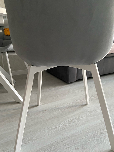 Стул на металлокаркасе Челси велюр коричневый / черный каркас фото покупателя 157