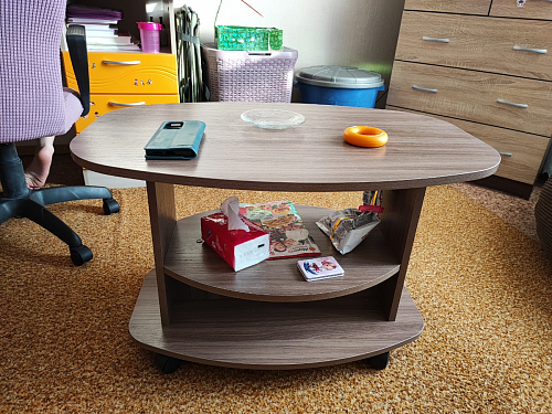 Журнальный столик Лидер дуб сонома фото покупателя 59