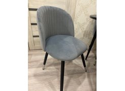 Стул на металлокаркасе Gabi gray / black фото покупателя 466