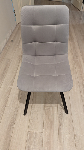 Стул на металлокаркасе Чилли бежевый / белый каркас фото покупателя 1119