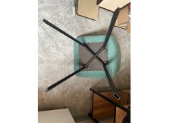 Стул на металлокаркасе Чилли светло-серый / черный фото покупателя 586