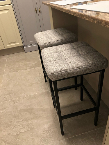 Барный стул Лофт катания минт / белый матовый фото покупателя 232