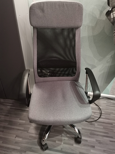 Компьютерное кресло Profit серое / черное фото покупателя 18