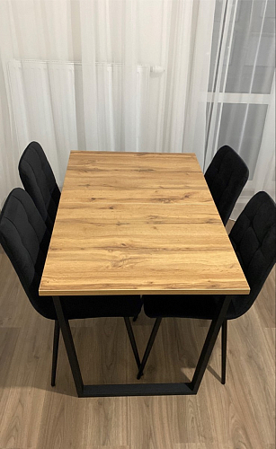 Стол Лота Лофт 120 25 мм сабия / белый матовый фото покупателя 844