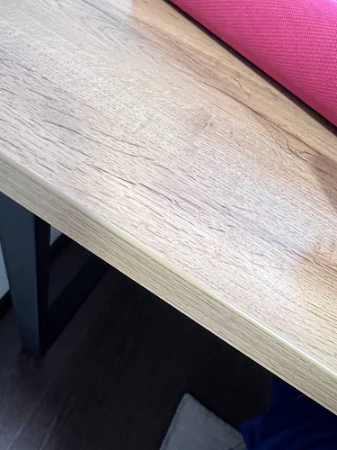 Деревянный стол Лота Лофт 140х80 белый матовый / бетон светлый фото покупателя 160