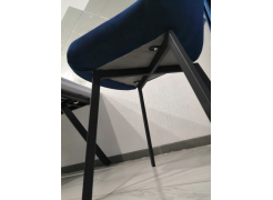 Стул на металлокаркасе Челси светло-серый / белый каркас фото покупателя 154