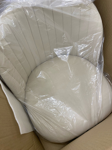 Стул на металлокаркасе Gabi 1 light purple / black фото покупателя 877