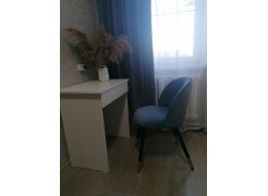 Стул на металлокаркасе Gabi 1 gray / black фото покупателя 814