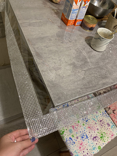 Деревянный стол Лота Лофт 120х75 белый матовый / дуб крафт золотой фото покупателя 632