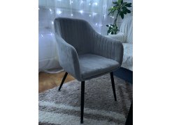 Стул на металлокаркасе Slam тёмно-серый фото покупателя 66