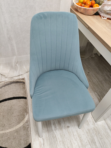 Стул на металлокаркасе Kora beige / black фото покупателя 416