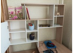 Стол компьютерный Джаз-15 белый правый фото покупателя 191