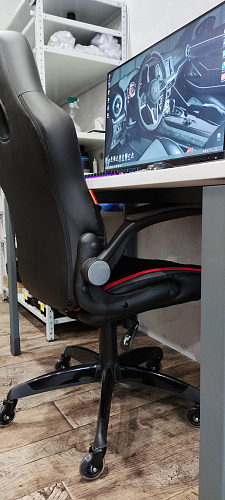 Компьютерный стол SG.201 дуб светлый / белый фото покупателя 6