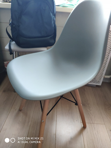 Пластиковый стул Eames PC-015 желтый фото покупателя 113