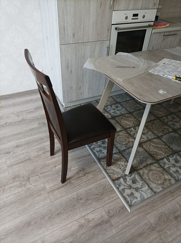 Кресло Luiza dirty oak / dark brown фото покупателя 21