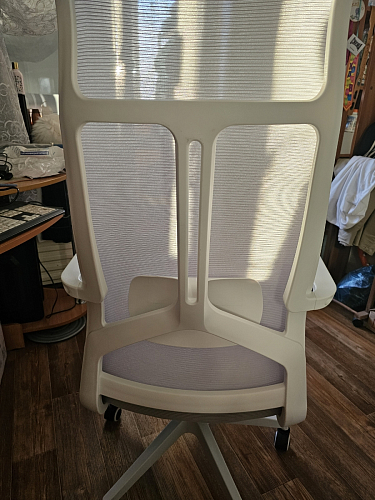 Компьютерное кресло Tilda темно-серый / бежевый / белый фото покупателя 1