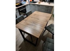 Стол Лота Лофт 120 25 мм сабия / черный матовый фото покупателя 107