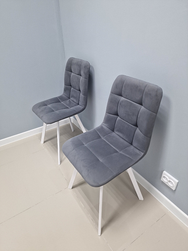 Комплект стульев Чилли 4 шт темно-серый / черный фото покупателя 108