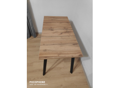 Стол Тринити Лофт 120 32 мм бетон / черный матовый фото покупателя 118