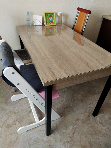 Стол Оригон делано / черный матовый фото покупателя 61