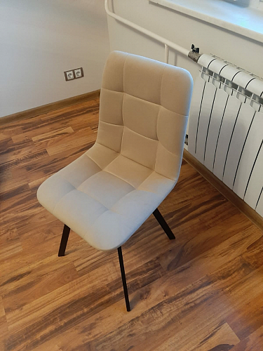 Стул на металлокаркасе Чилли бирюзовый / черный фото покупателя 396