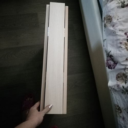 Стол-книжка СтК6 венге / дуб молочный высота 54 см фото покупателя 111