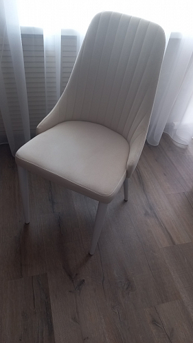 Стул на металлокаркасе Kora dark gray / black фото покупателя 277