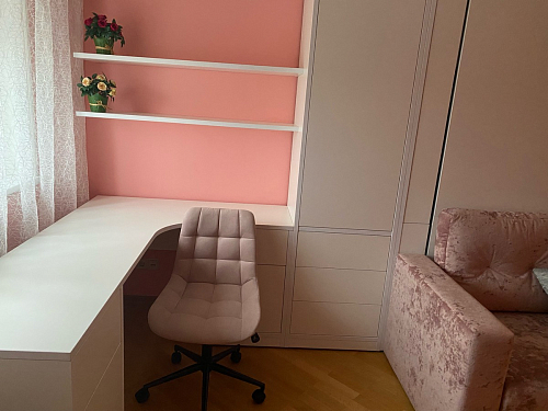 Компьютерное кресло Честер синий (velutto 46 ) / белый фото покупателя 47