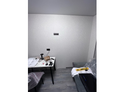 Стол Тринити Лофт 120 32 мм бетон / черный матовый фото покупателя 325