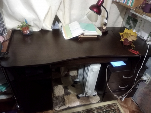 Компьютерный стол КСТ-08.1 дуб сонома фото покупателя 2