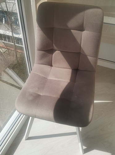 Стул на металлокаркасе Чилли зеленый / белый каркас фото покупателя 704