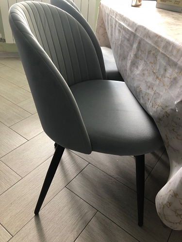 Стул на металлокаркасе Gabi latte / gold / black фото покупателя 242