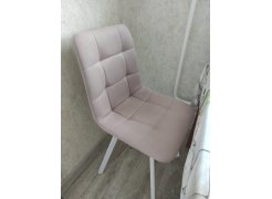 Стул на металлокаркасе Чилли розовый / черный каркас фото покупателя 205