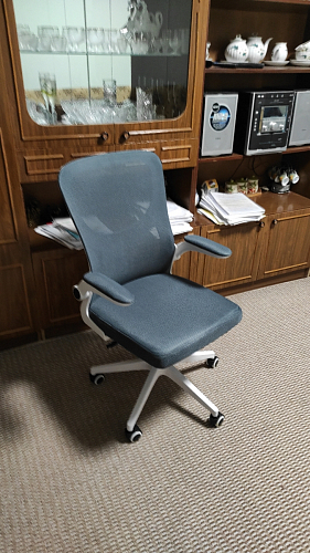 Компьютерное кресло Konfi dark gray / pink / white фото покупателя 281