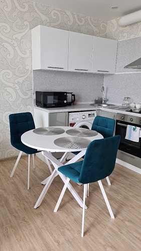 Стул на металлокаркасе Чилли зеленый / белый каркас фото покупателя 191