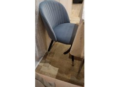 Стул на металлокаркасе Gabi blue / black фото покупателя 282