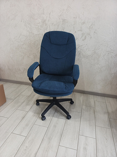 Компьютерное кресло Comfort Lux/Комфорт Люкс серый фото покупателя 81