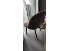 Стул на металлокаркасе Gabi 1 light purple / black фото покупателя 224