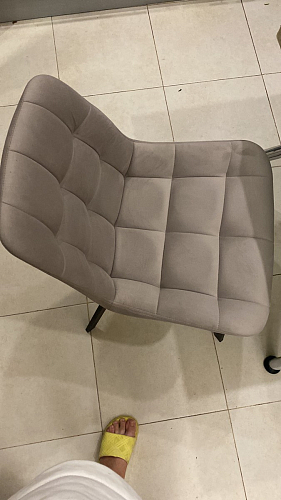 Стул на металлокаркасе Челси К крутящийся бирюзовый / черный фото покупателя 25