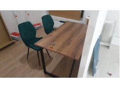 Стол Лота Лофт 140 25 мм юта / белый матовый фото покупателя 425