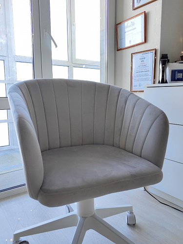 Компьютерное кресло Тибо сиреневый фото покупателя 16