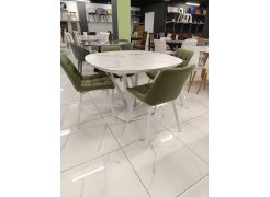 Керамический стол Азраун белый из шоурума 1